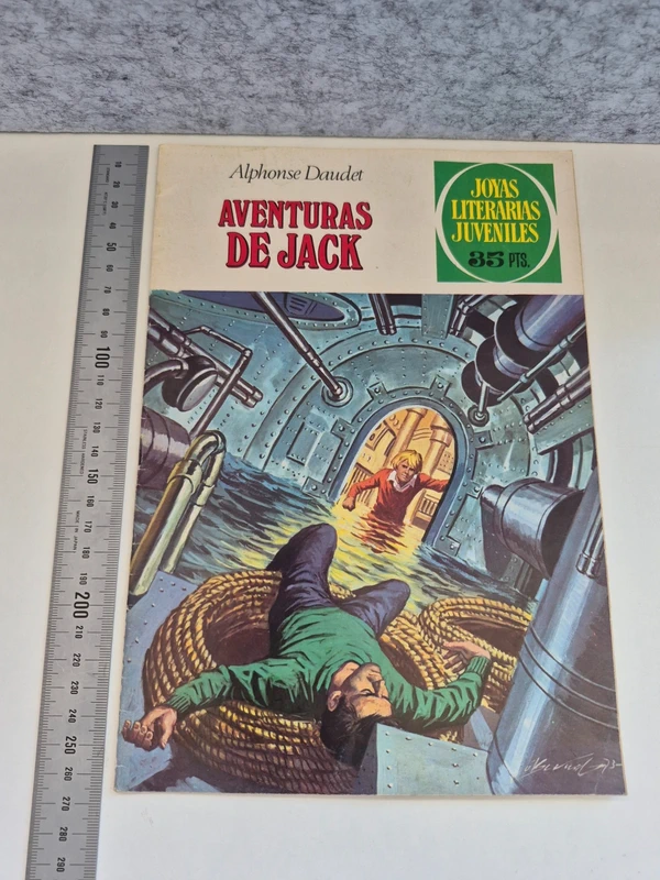 Cómic Joyas Literarias Juveniles 89. Alphonse Daudet. Aventuras de Jack