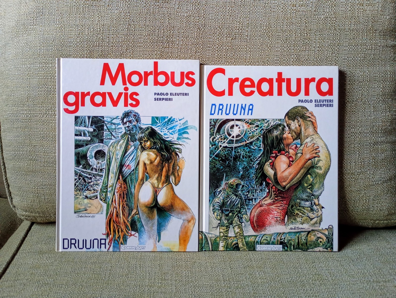 Druuna - Morbus Gravis, Creatura - Serpieri - Cartonato - 1990/1994 Comic Art 