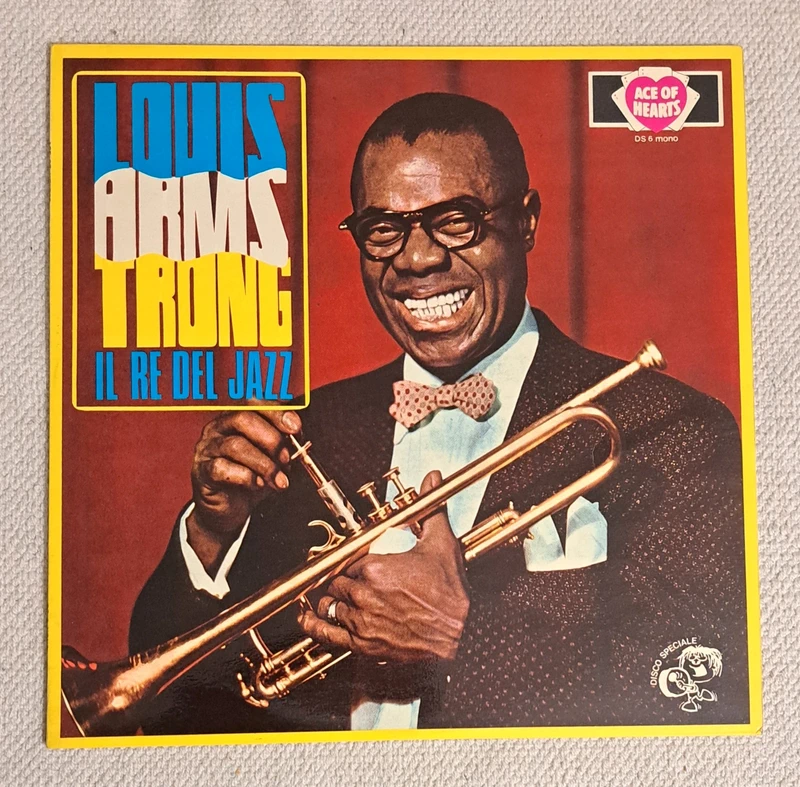 Disco " Il re del jazz " di Louis Armstrong