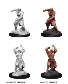 WIZKIDS D&D Nolzur's Marvelous Miniatures  Flesh Golem (2)  Rpg Miniature Unpain