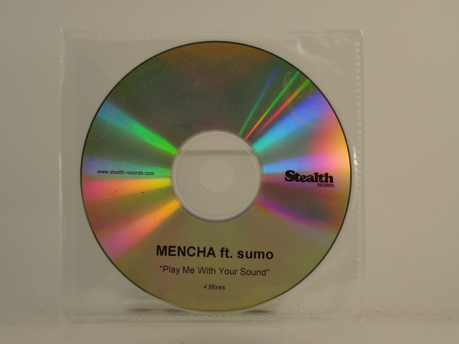 MENCHA FT SUMO PLAY ME WITH YOUR SOUND (H1) 4 Track Promo CD Single including Pl
