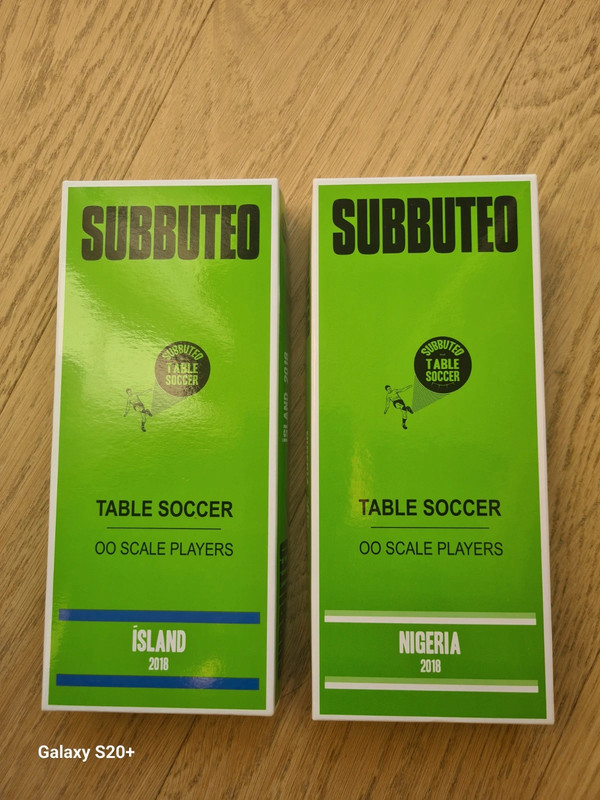 Subbuteo - 2 squadre serie Hasbro rare