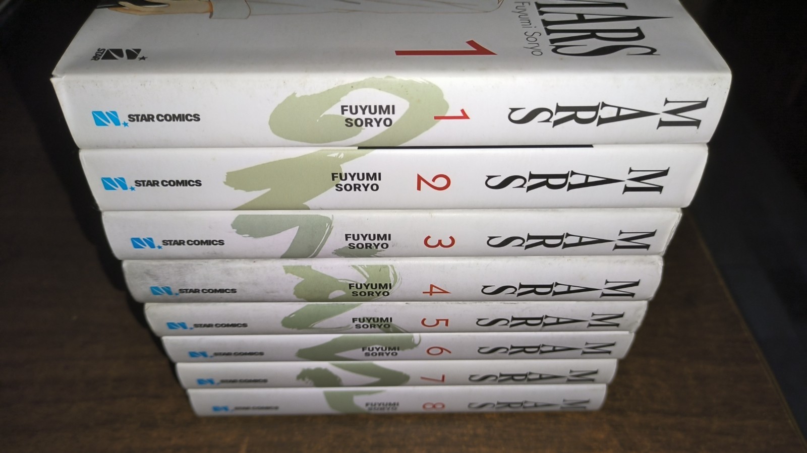 MARS NEW EDITION SERIE COMPLETA 1/8 STAR COMICS MANGA FUYUMI SORYO