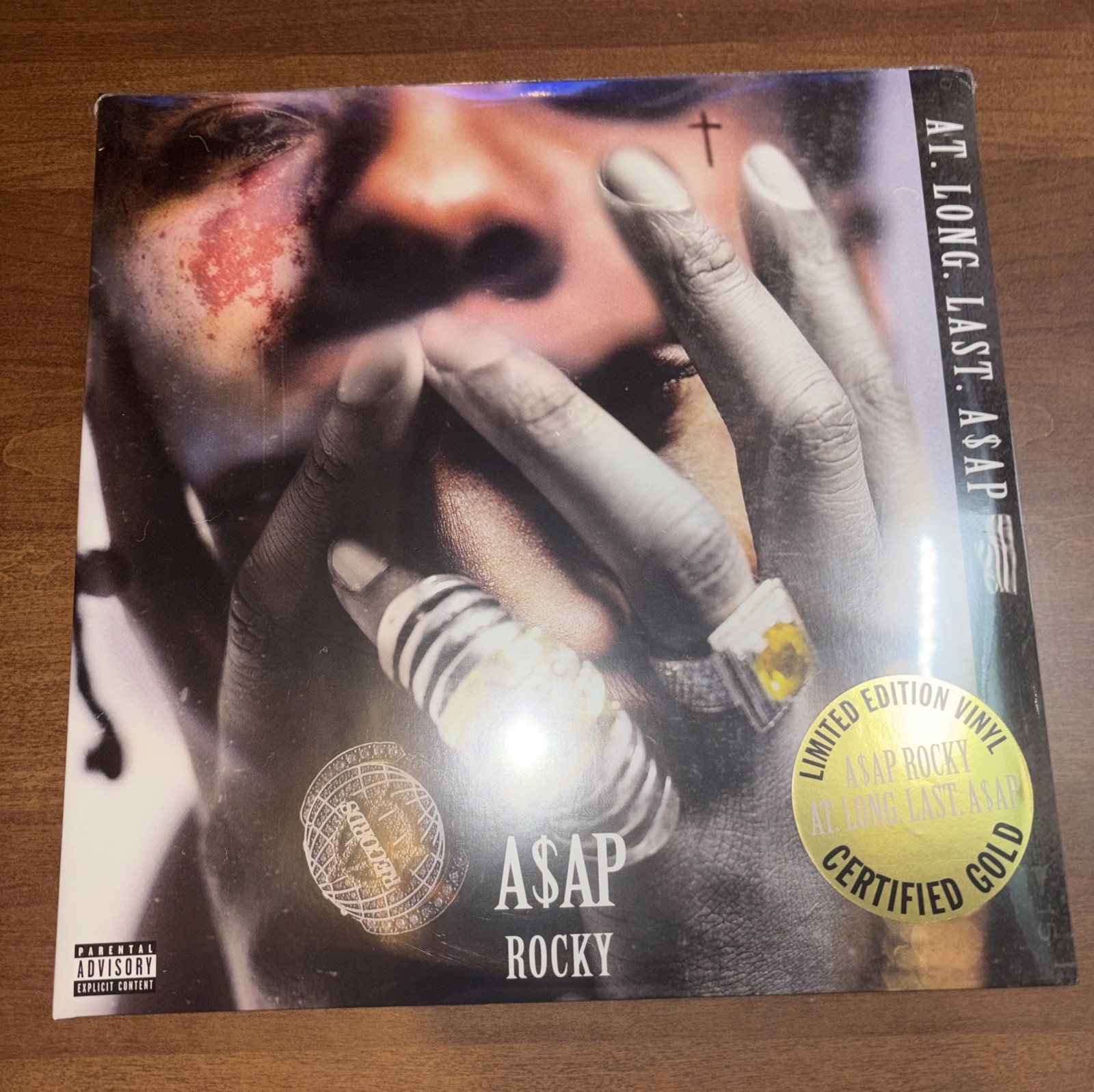 A$AP Rocky At.Long.Last.A$AP Vinyl 2LP Record (SEALED, Hype Sticker, 2016) Set