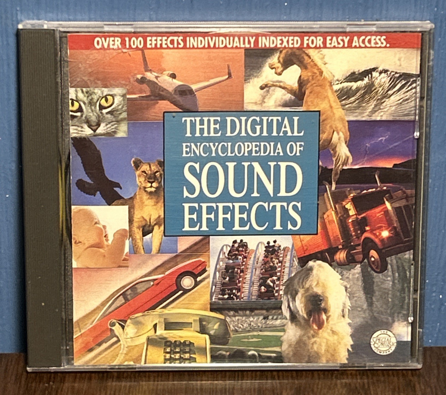 The Digital Encyclopedia of Sound Effects CD Special Music Co, 1988 VINTAGE 80s