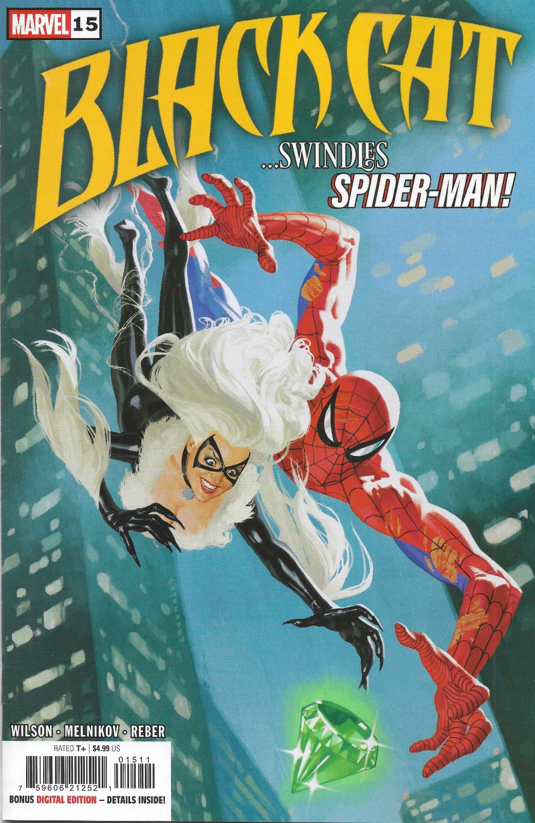 GATTO NERO #15 JOSEMARIA CASANOVAS VARIANTE COPERTINA PRINCIPALE (MARVEL COMICS 2026)