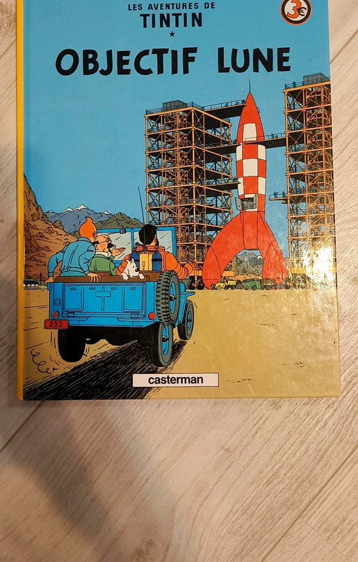Tintin - Objectif Lune - Hergé - Casterman