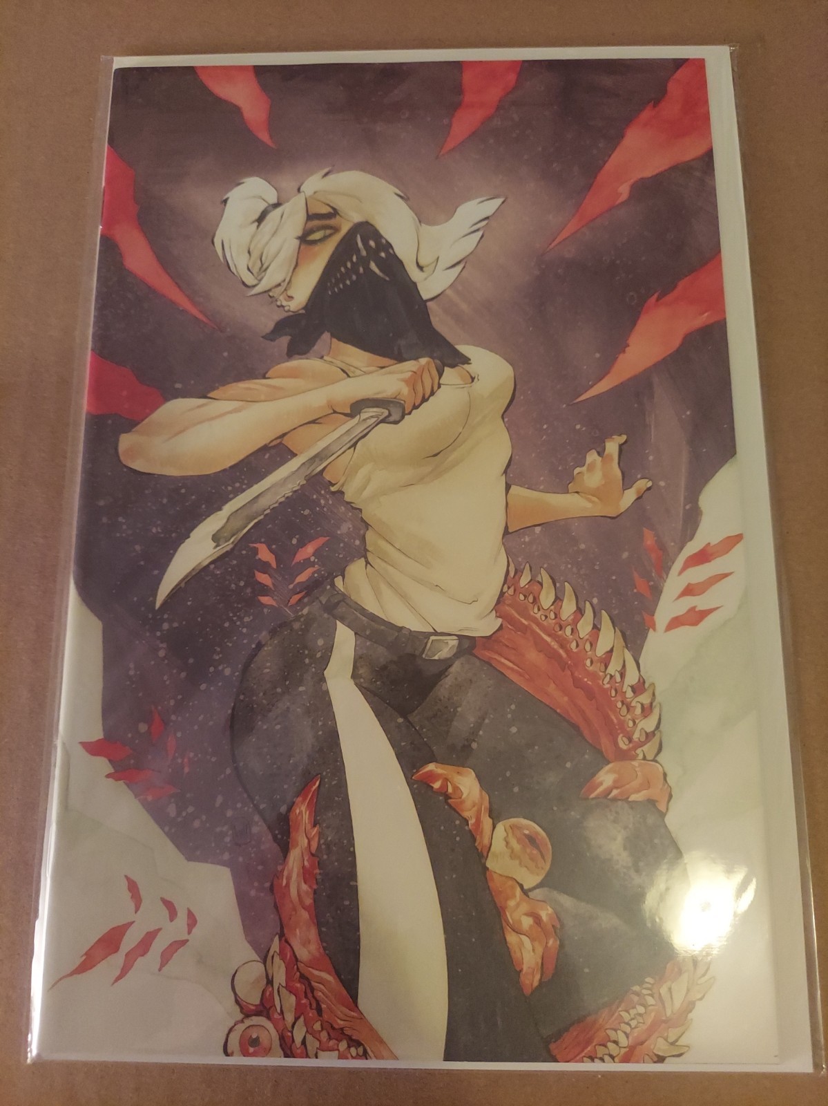 SIKTC #49 Chuma Hill Exclusive Virgin Variant Cover LTD 500 con certificato di autenticità