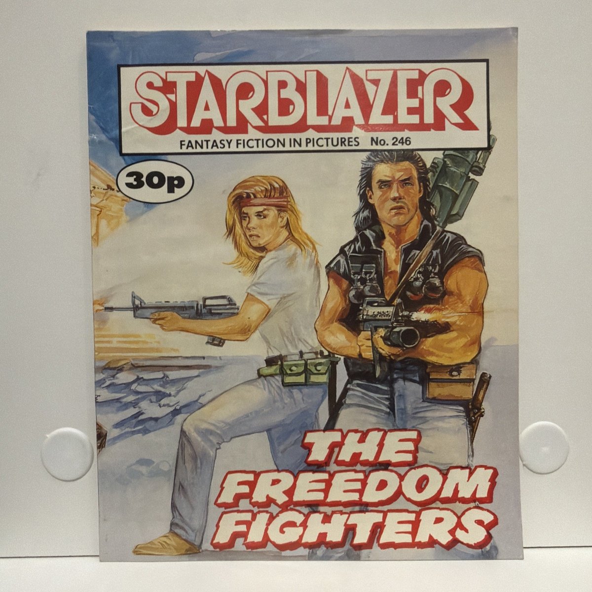 STARBLAZER COMIC # 246 -  The Freedom Fighters Fantasy Fiction in Pictures 