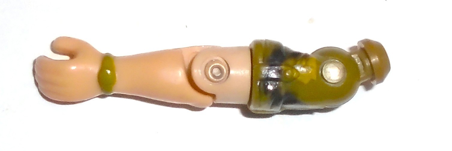 GI Joe Figure Part 1987 Falcon V1    Left Arm       C8.5 Very Good