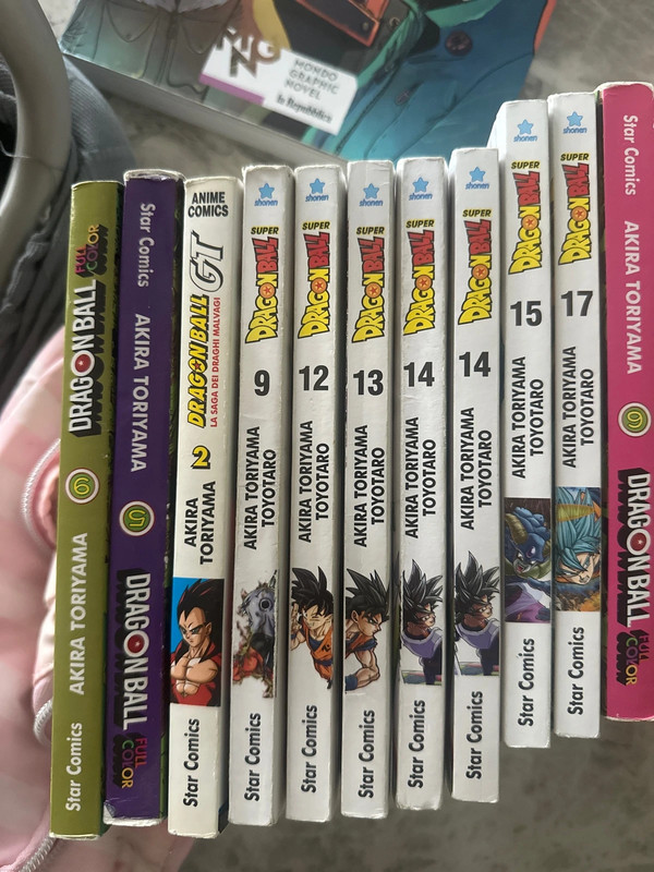 Manga dragon ball e varie