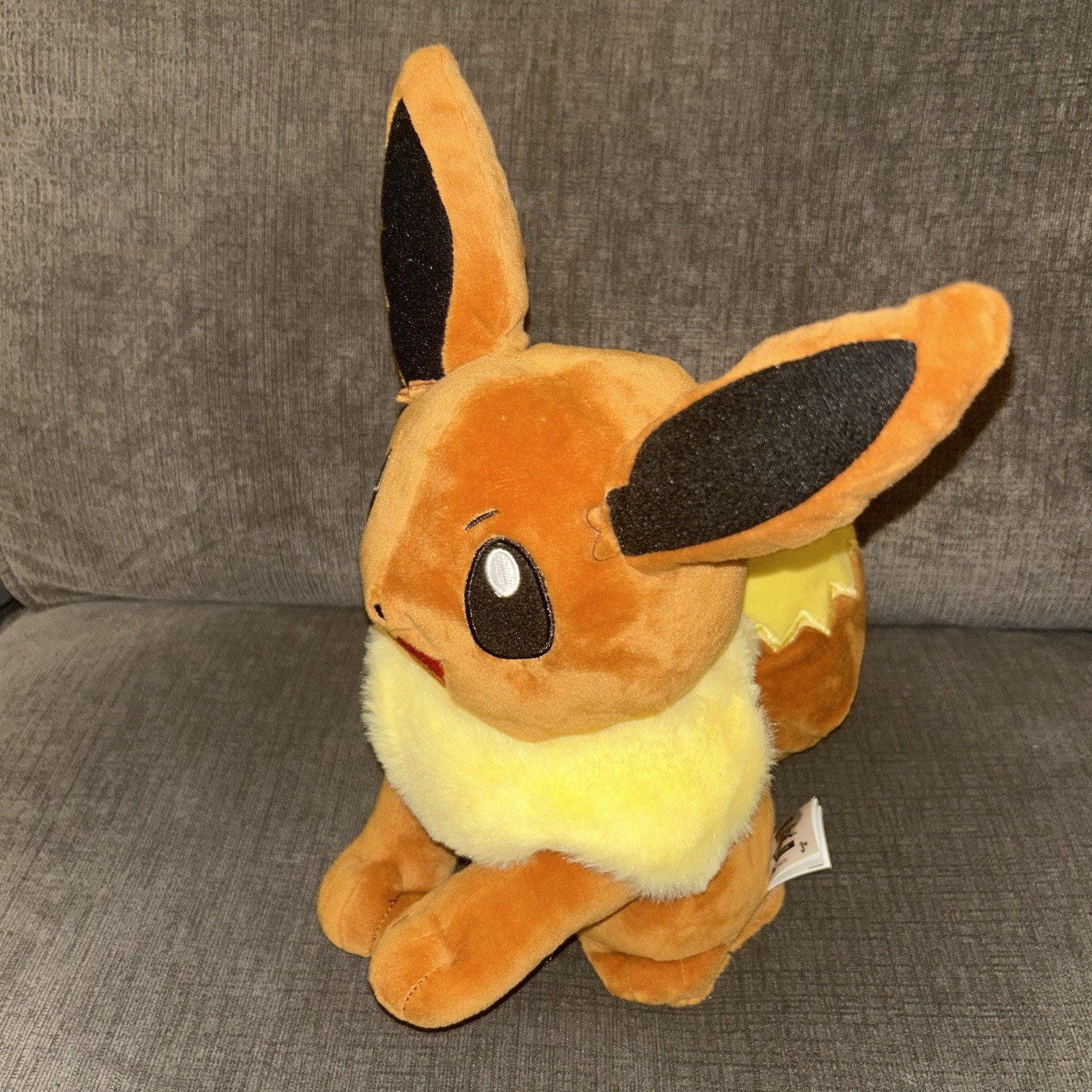 Peluche Pokémon Il Mio Amico Eevee 12 Pollici - Giocattolo Parlante Orecchie Moventi Funziona