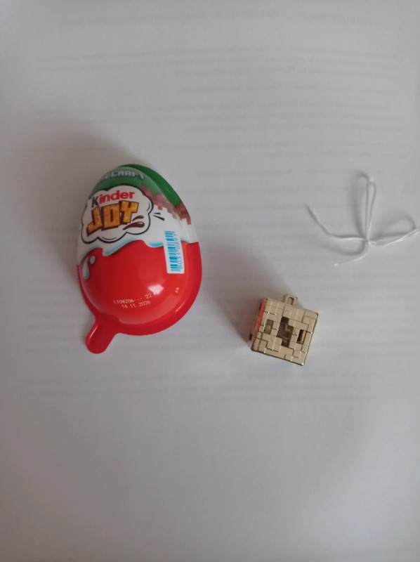 Sorpresa Kinder joy Minecraft