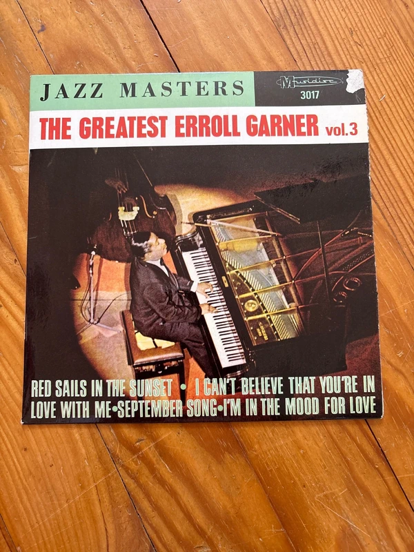 Vinyl 45 tours Jazz masters The greatest erroll garner