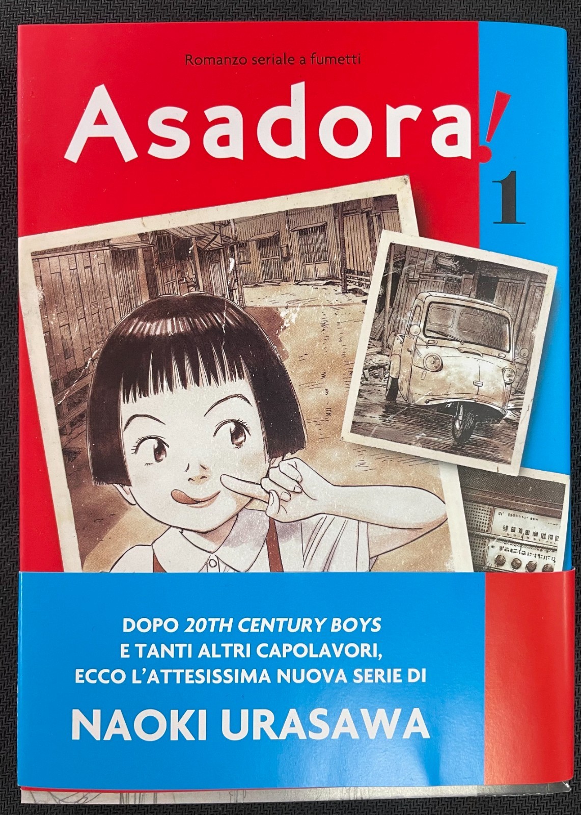 ASADORA 1 di Naoki Urasawa - 1a EDIZIONE CON FASCETTA Planet Manga
