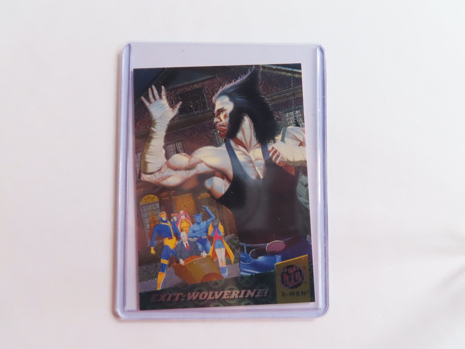 Fleer Ultra X-Men Exit: Wolverine 1994 - Carta Foil - 6 di 6