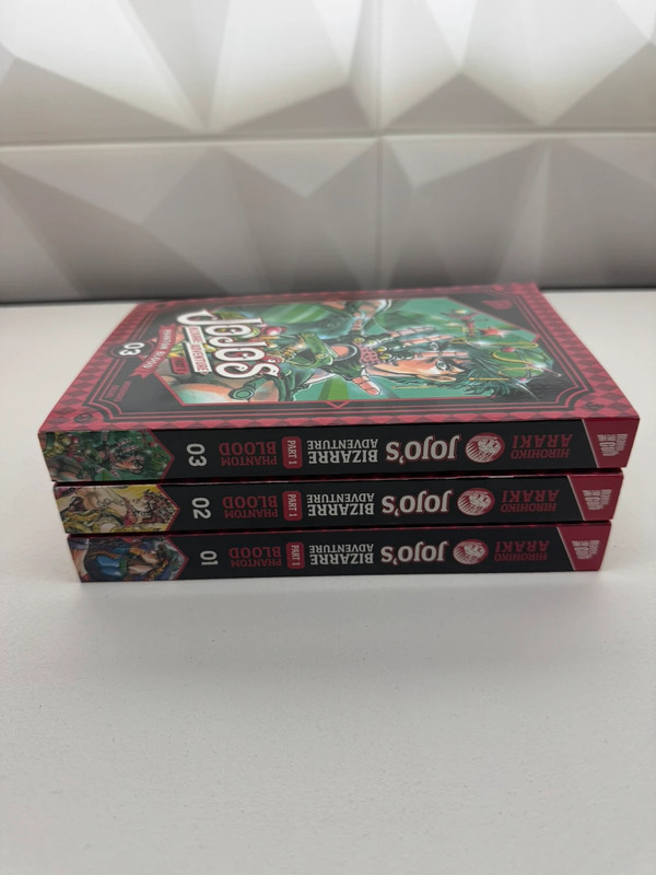 JoJo’s Bizarre Adventure Manga Band 1–3 (Phantom Blood) Deutsch