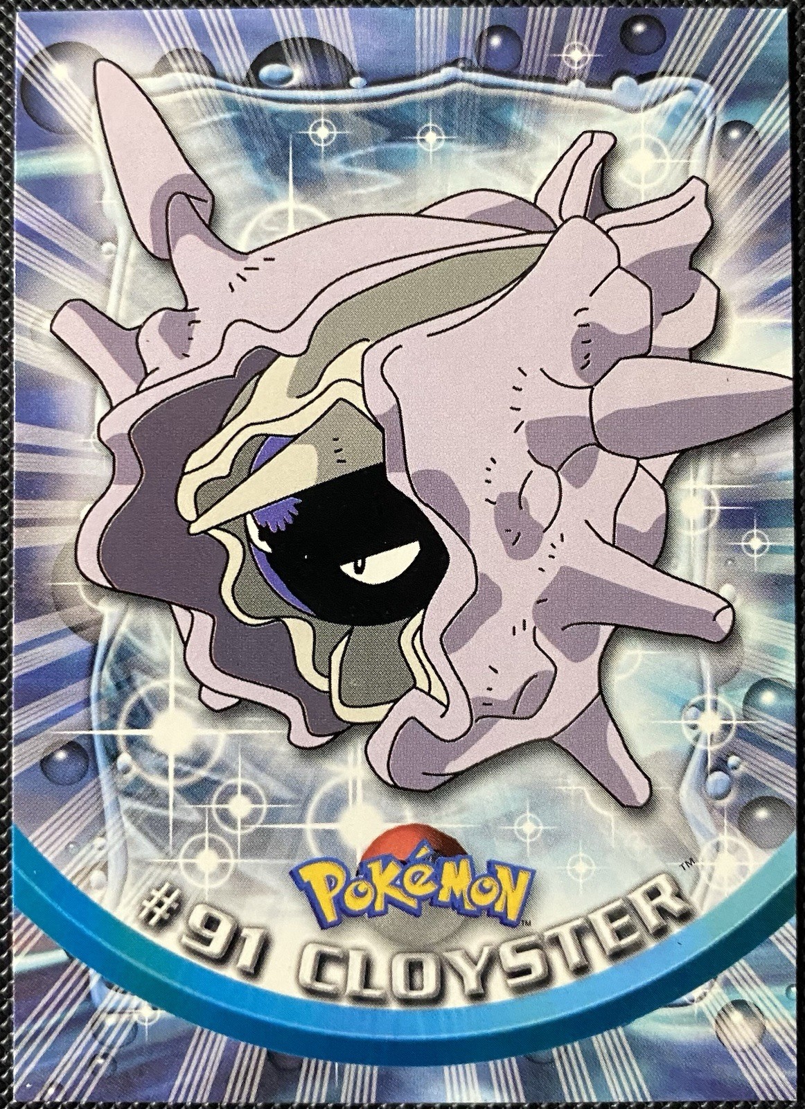 1999 Topps Cloyster Blue Label #91 Regolare - Pokémon