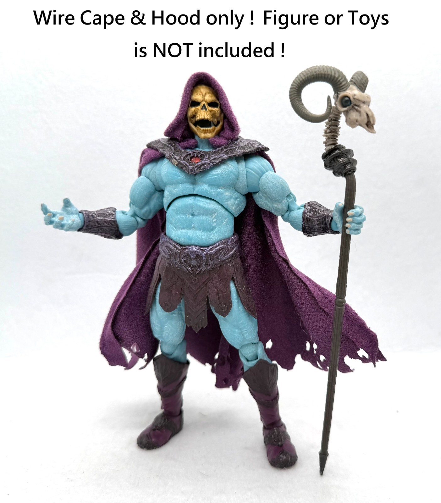 0054 Masters of the Universe Chronicles Scheletro Adulto Cape Filo da Collezione