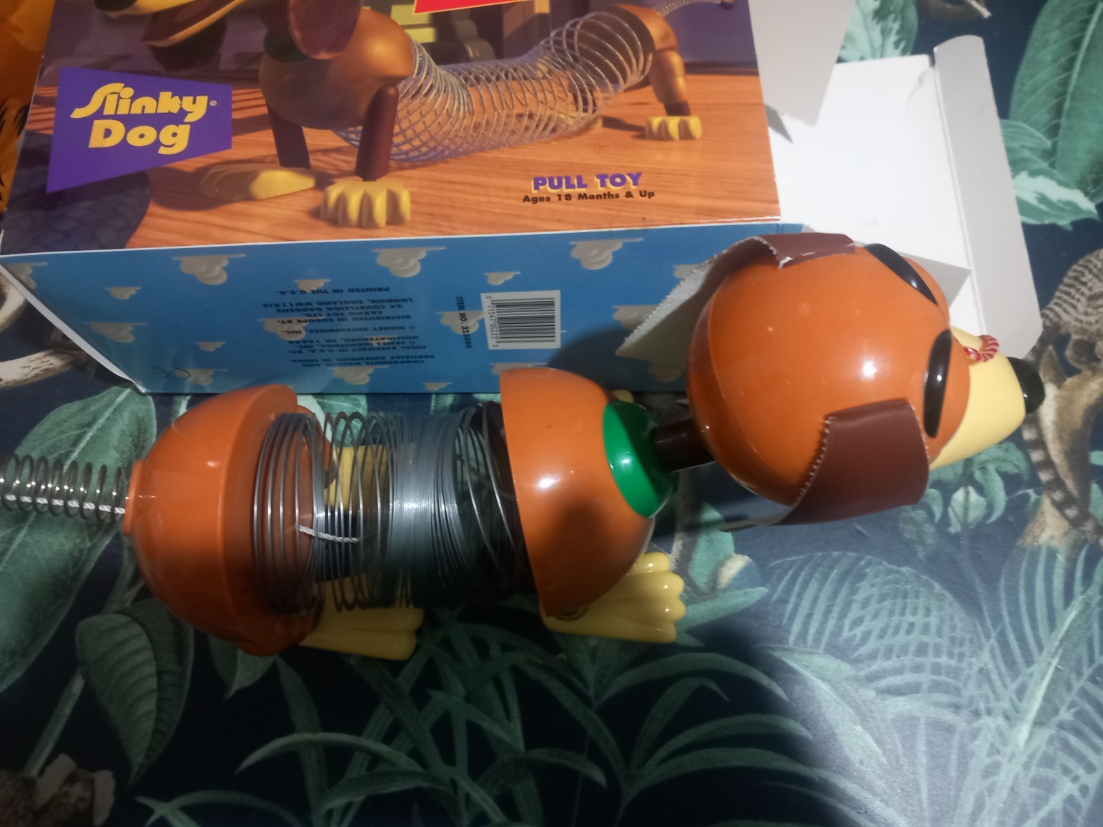 Toy Story Slinky Dog Pull Along 1999 in scatola