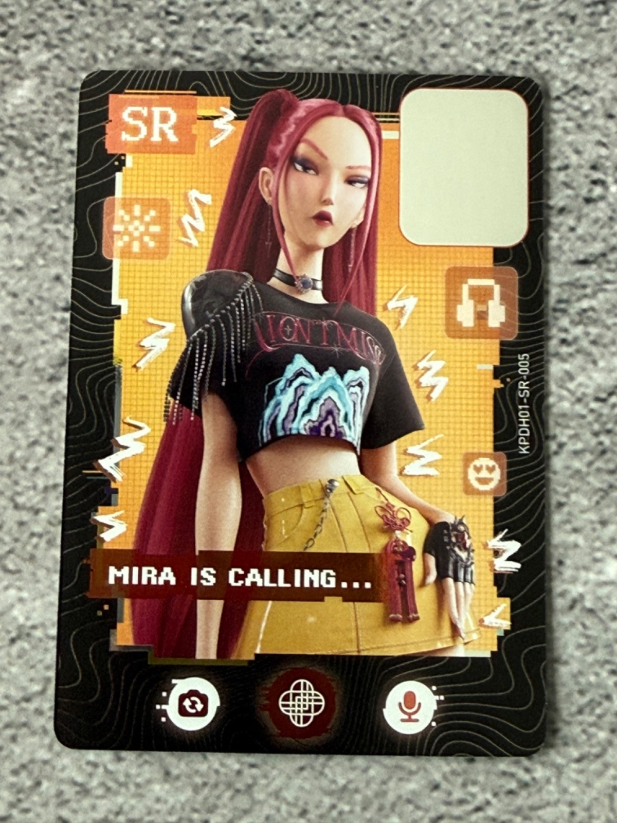 Carta Kayou KPop Cacciatori di Demoni HUNTR/X MIRA KPDH01-SR-005 SR