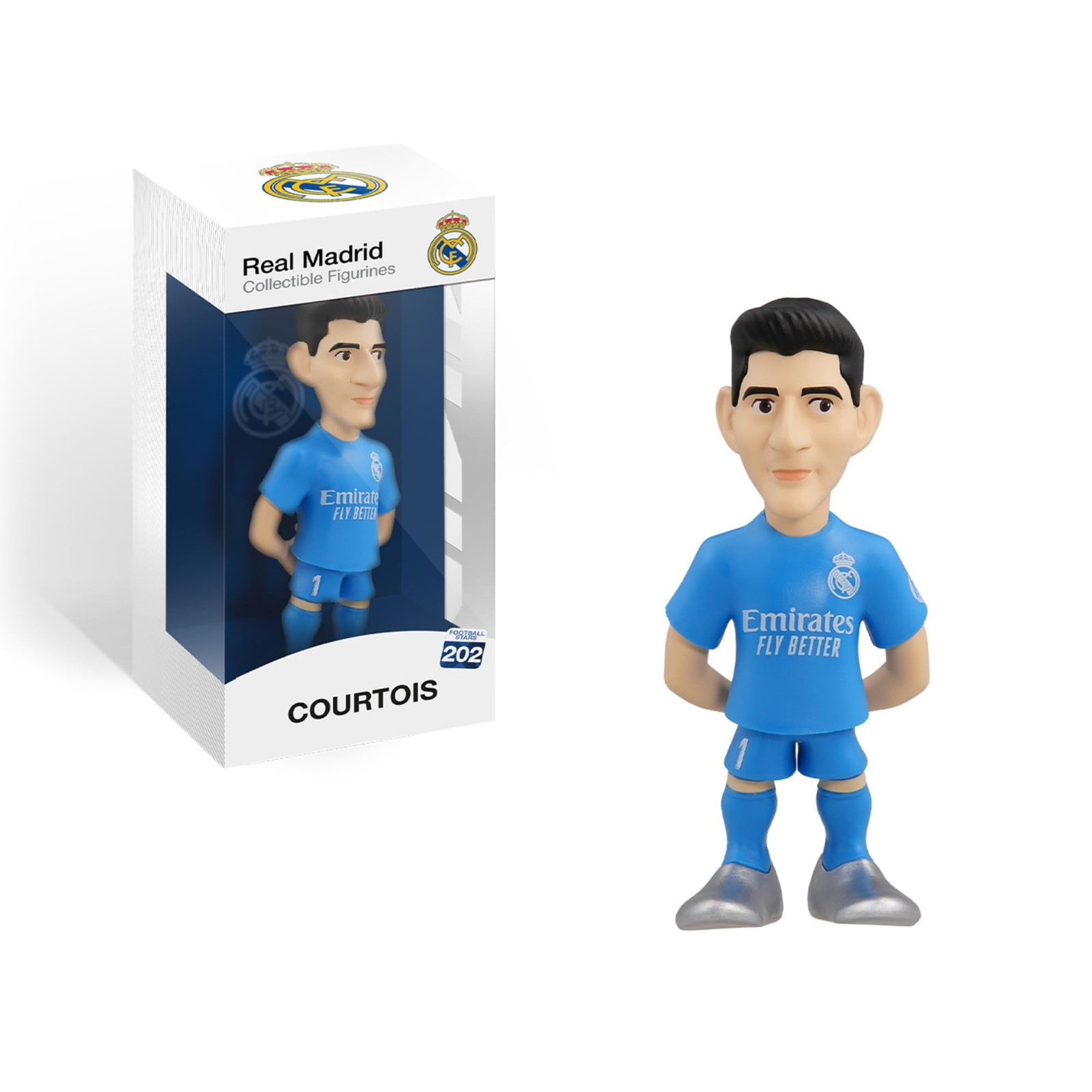 Figurina MINIX Sports da collezione, Thibaut Courtois, Real Madrid