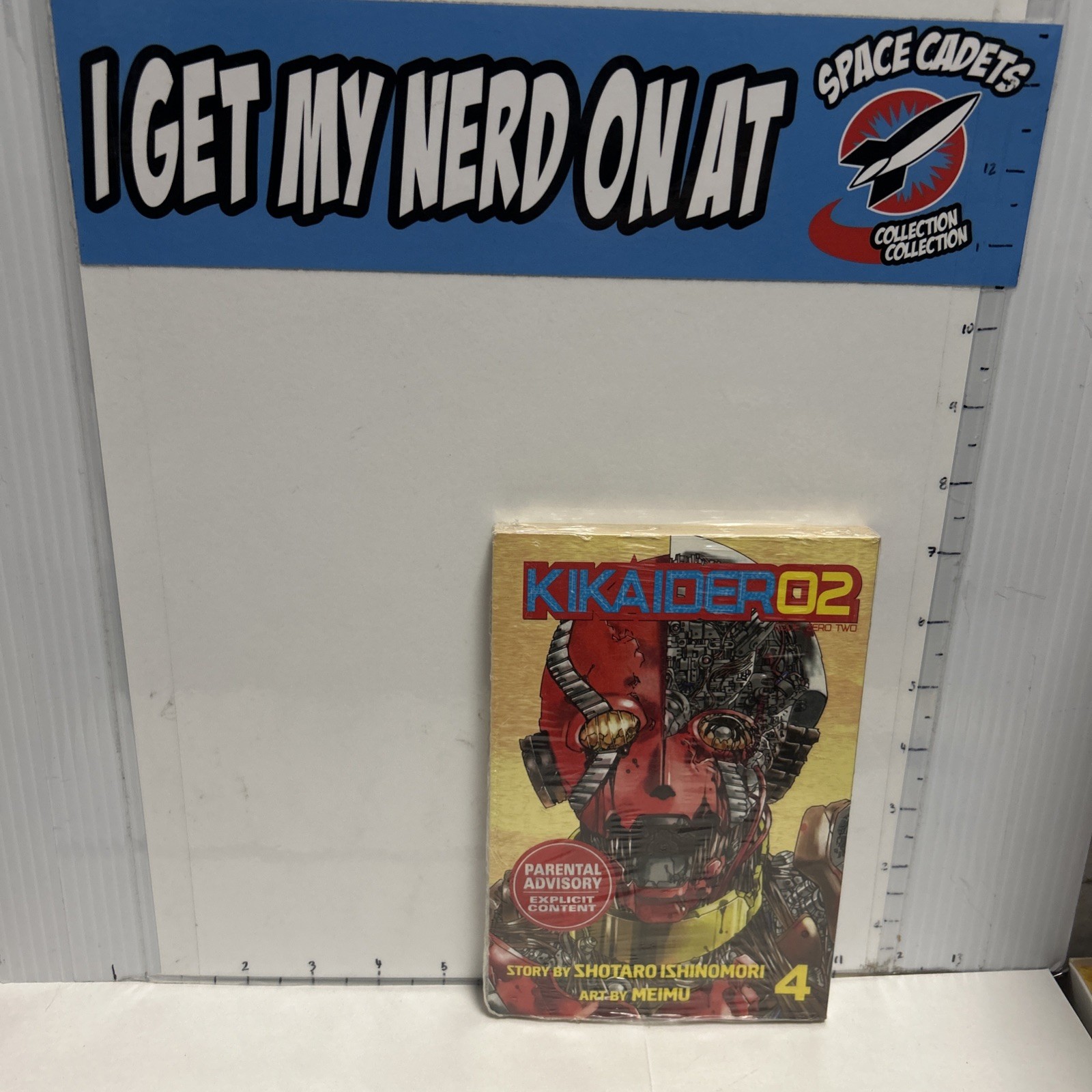 Kikaider codice 02 vol. 4 Manga Shotaro Ishinomori Meimu CMX 2006 Sigillati