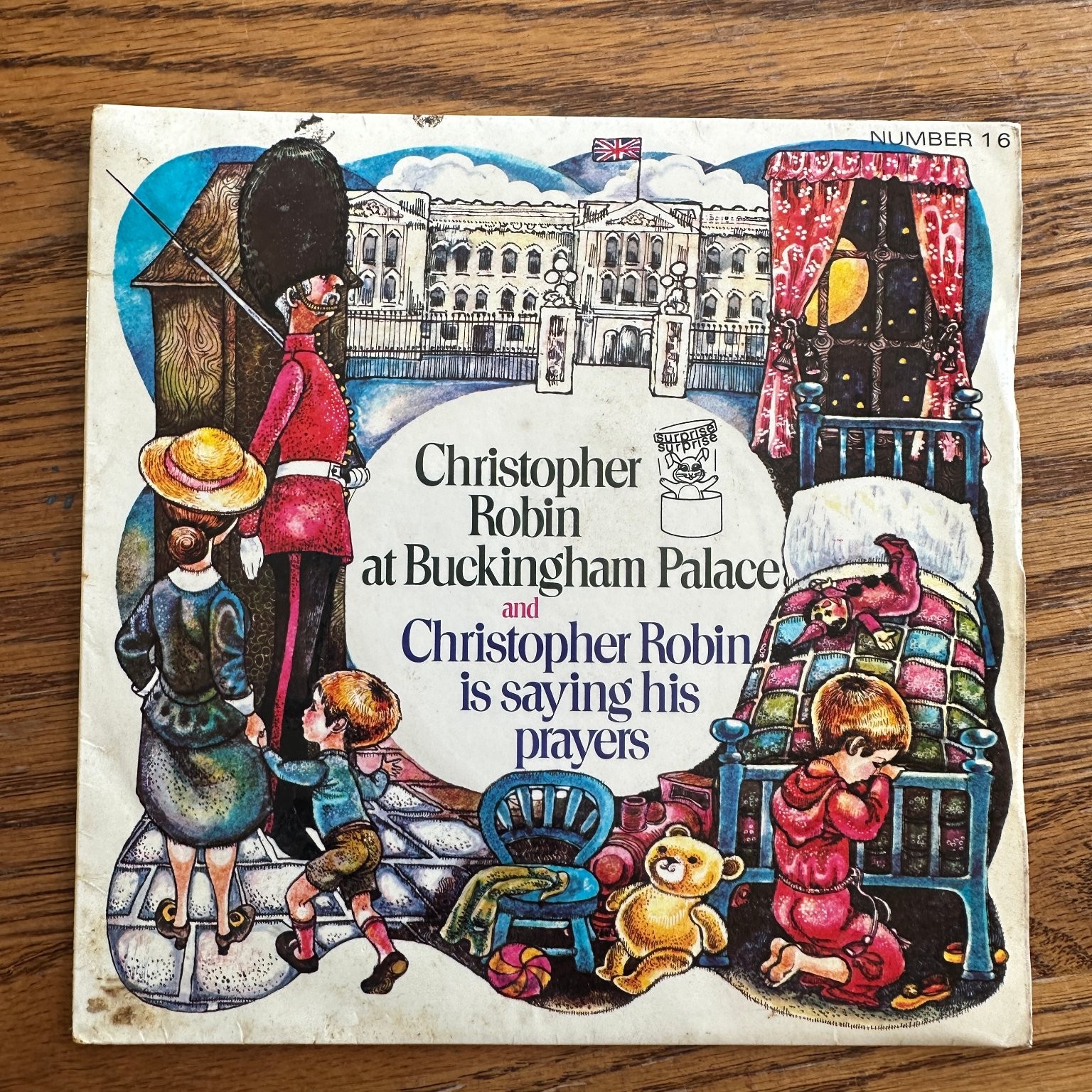 Christopher Robin at Buckingham Palace 7" Single 45 RPM Music For Pleasure