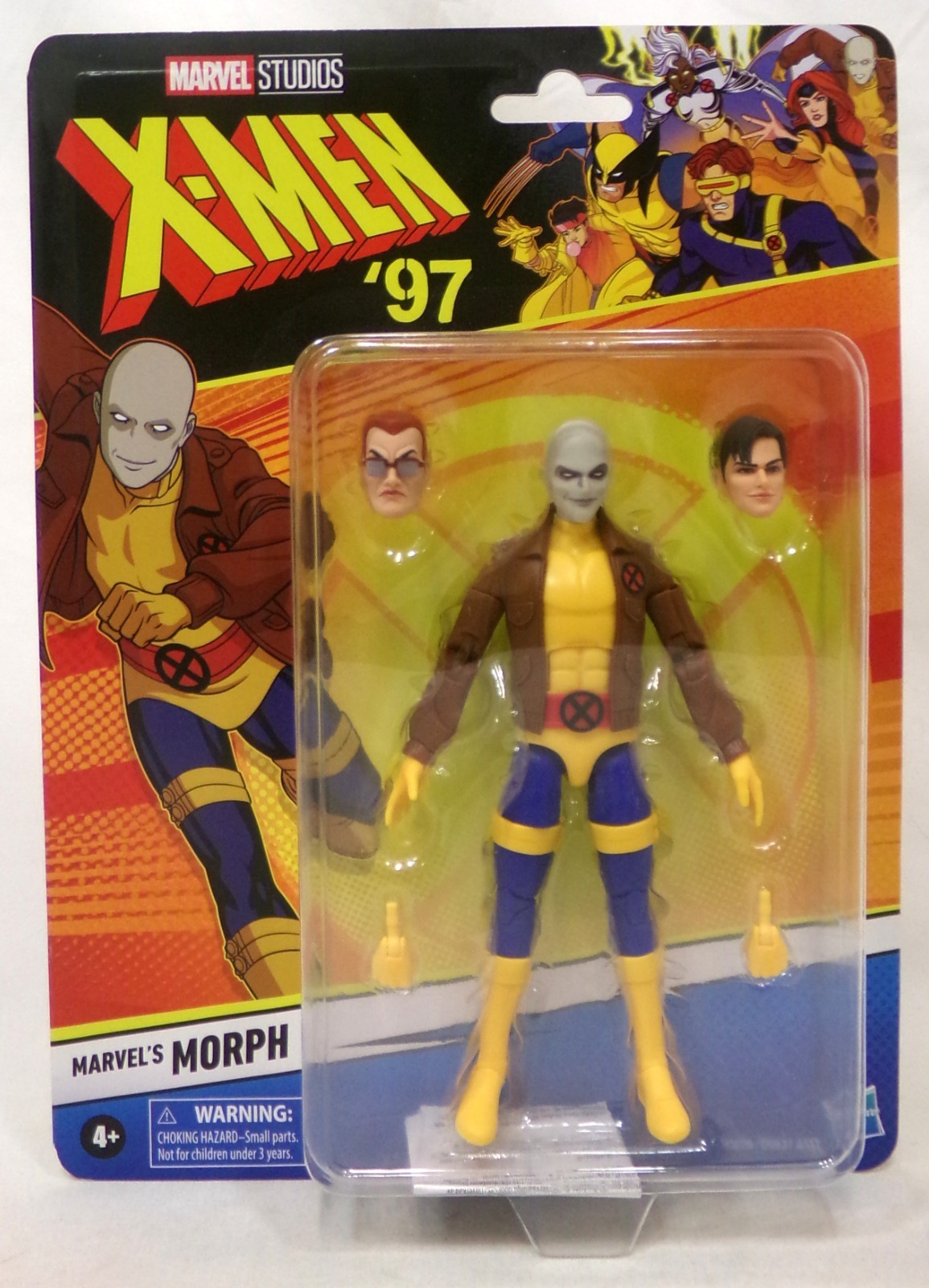 Marvel Legends X-Men 97 Retro Card Morph Action Figure 6" Hasbro 2025 Nuovo