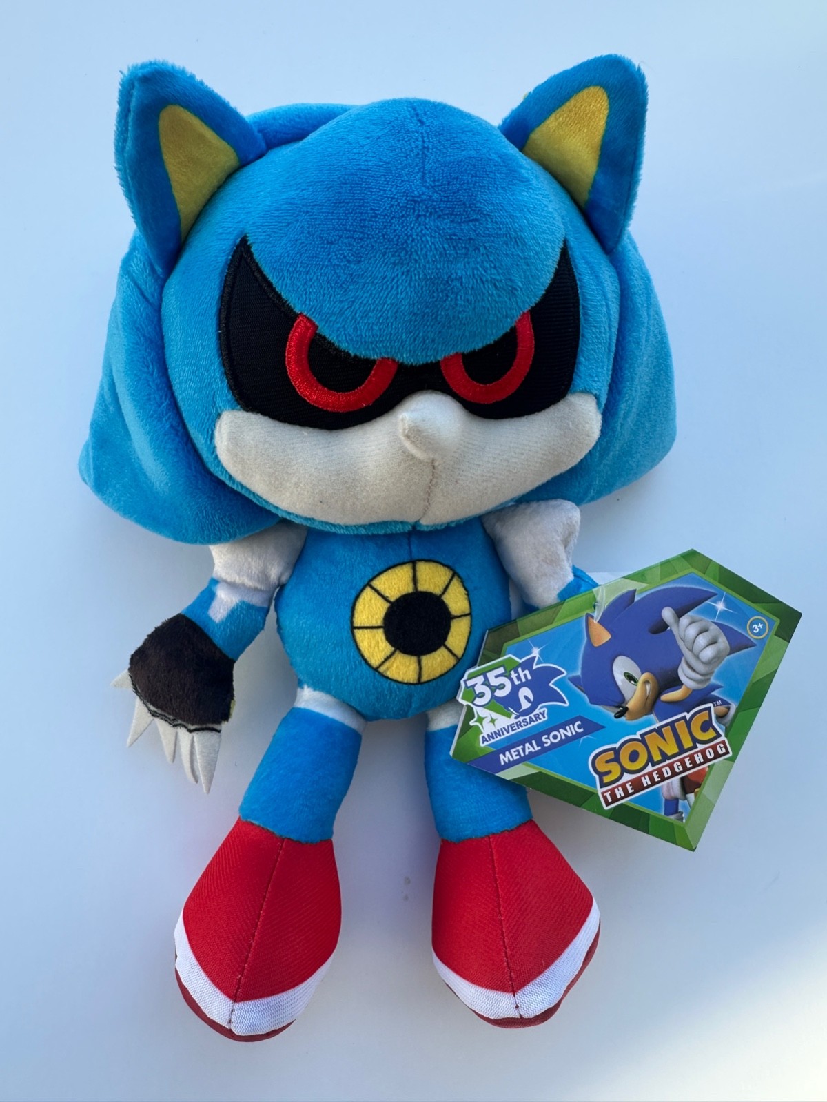 Metal Sonic Peluche Figura Sonic Il Riccio 35° Anniversario 9,5" 2026