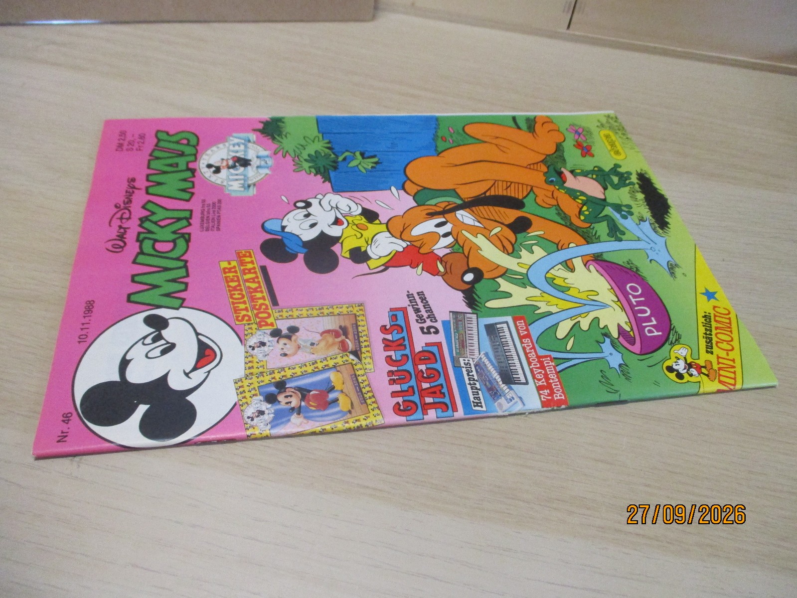 Topolino 46 / 1988 con supplemento