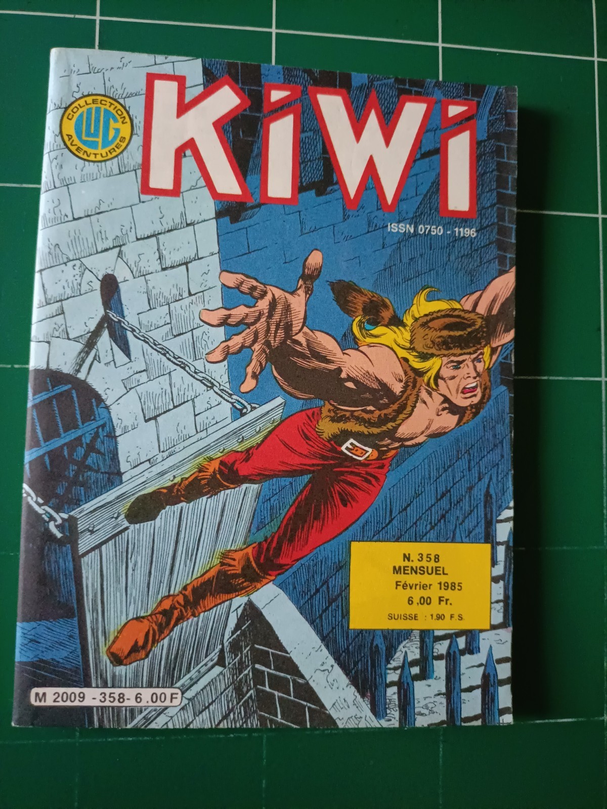 KIWI  n° 358 / Février 1985  / L.U.G. /  TBE / DESSIN MITTON