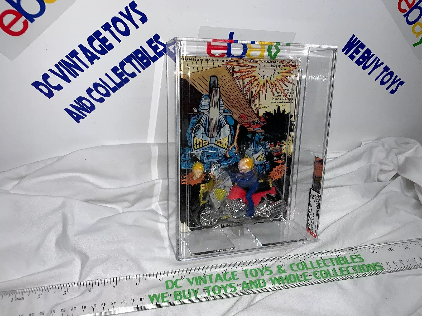 1976  GHOST RIDER AFA 75 GRADED JOHNNY BLAZE MARVEL FLEETWOOD Factory Error WOW!