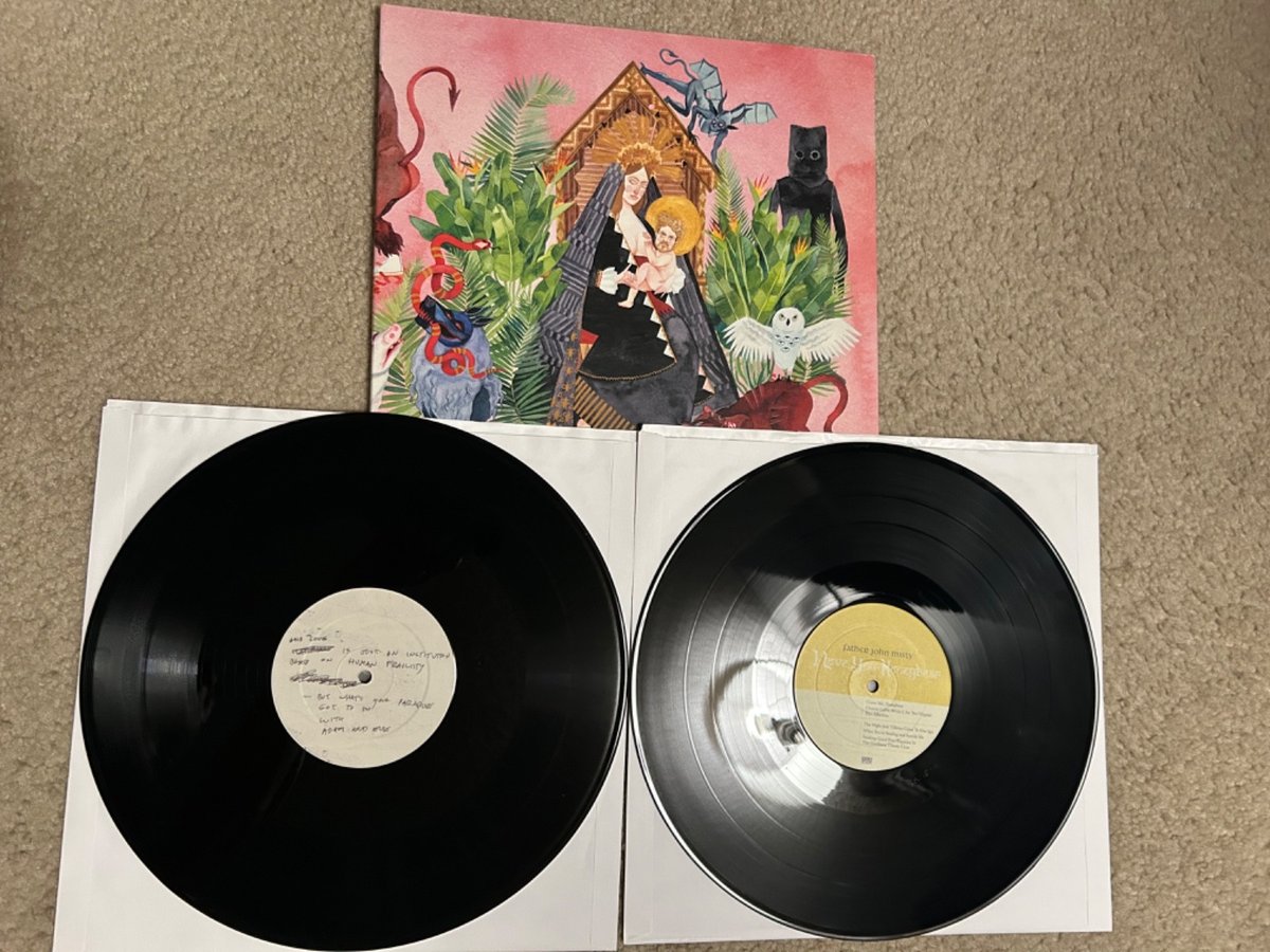 Father John Misty – I Love You, Honeybear Double 2 LP Vinyl Record set NM