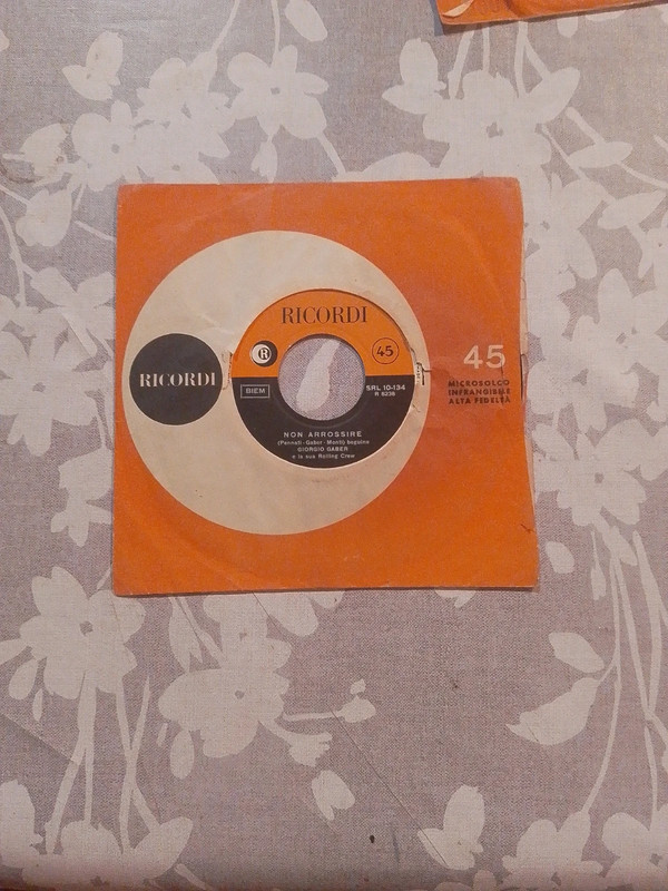 Disco vinile 45 giri