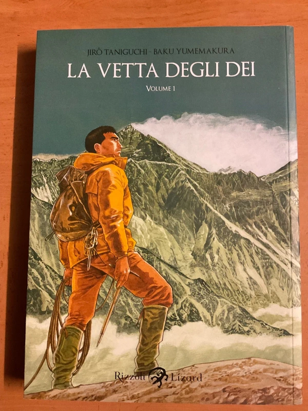 Jiro Taniguchi La Vetta degli Dei vol. 1 - Rizzoli Lizard