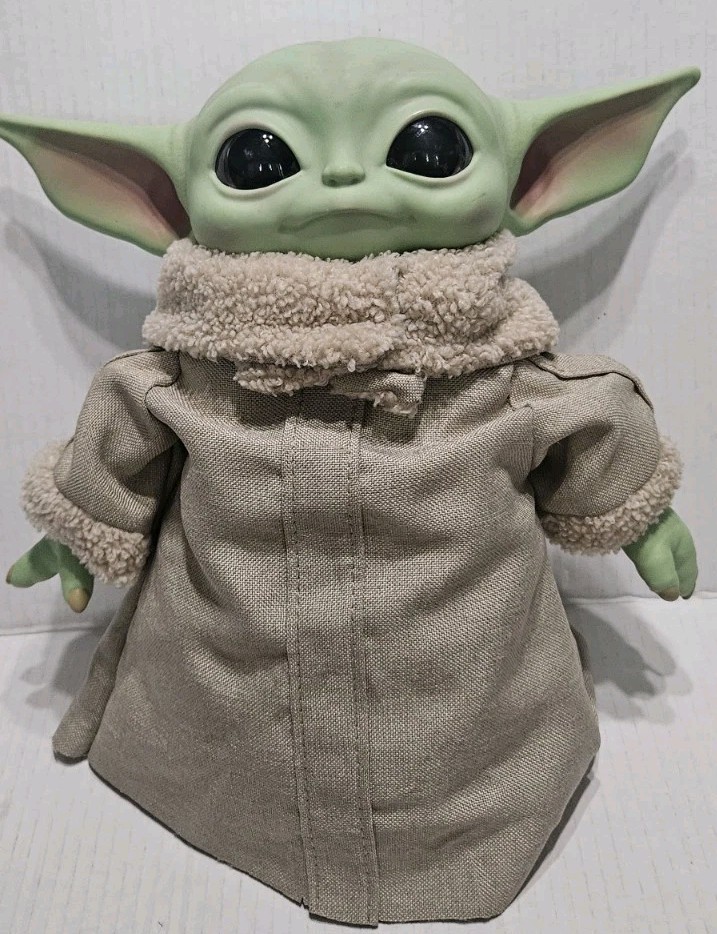 Mattel Star Wars Mandalorian Grogu Baby Yoda Peluche 121¹a" Figura 2020 GWD85 Bambola