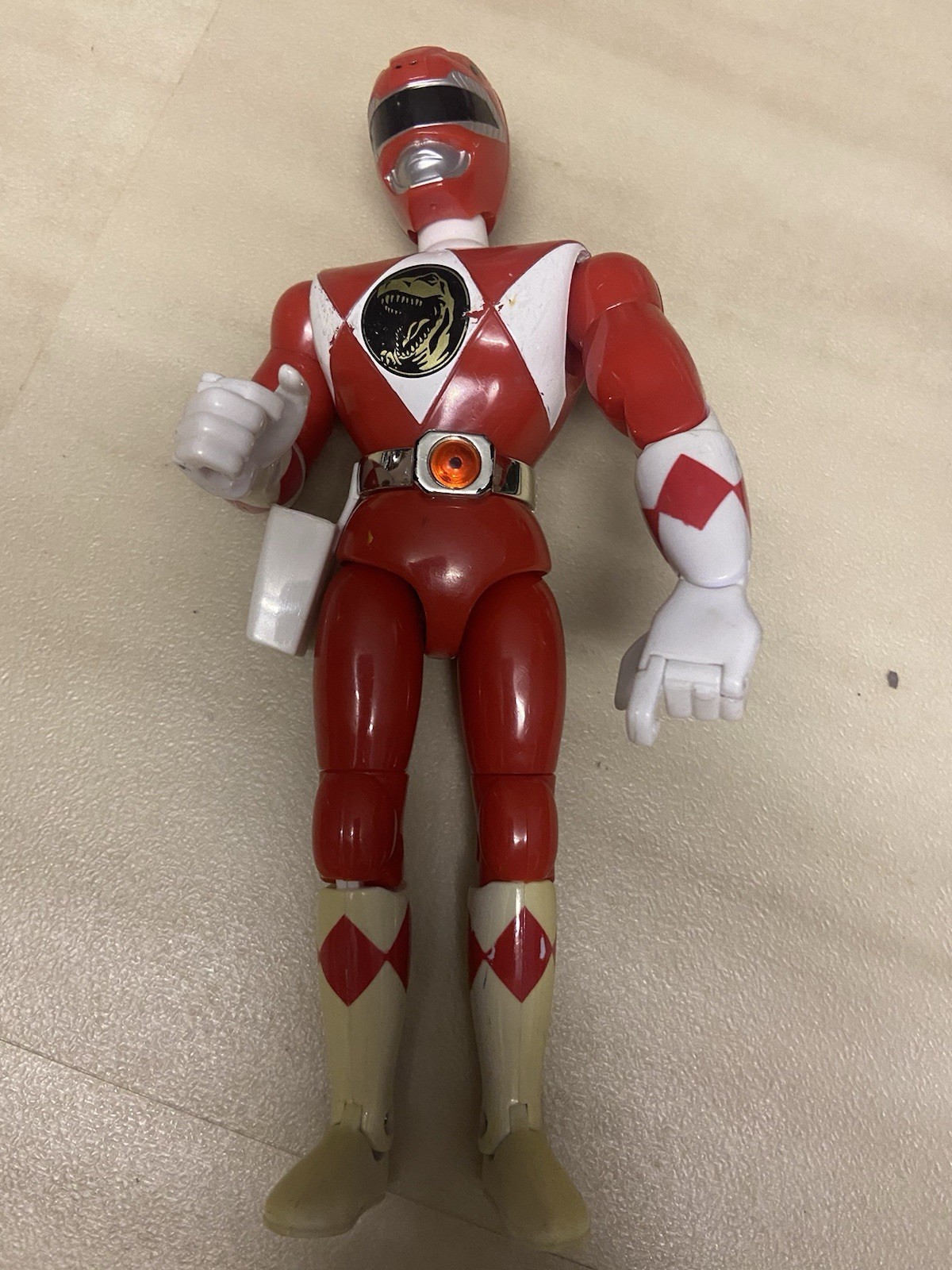 Vintage 1994 Mighty Morphin Power Rangers Karate Kicking Bandai Red Ranger Ben