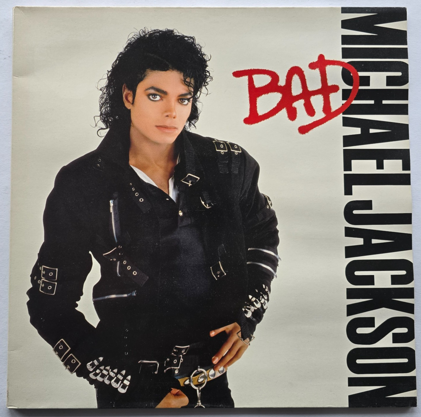 Michael Jackson – Bad (Vinyl, 1987), OIS, Klappcover, sehr gut (VG+++)