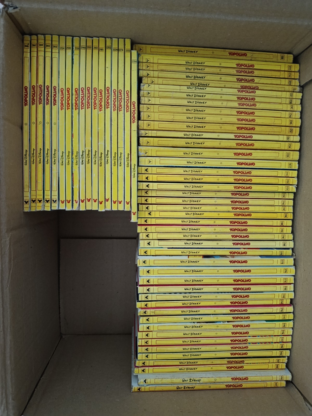 Lotto Topolino Walt Disney vintage – numerosi numeri anni ’80/’90 – Collezione