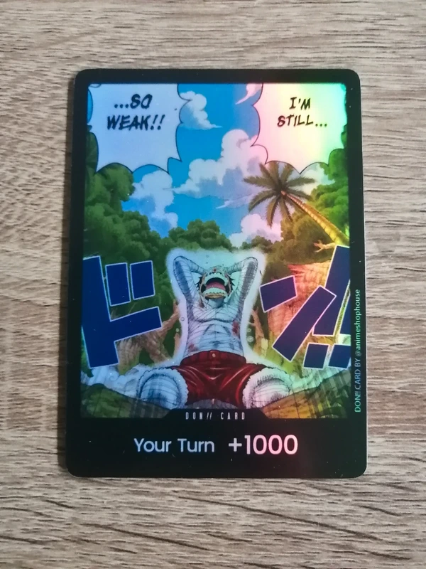 Carte one pièce luffy