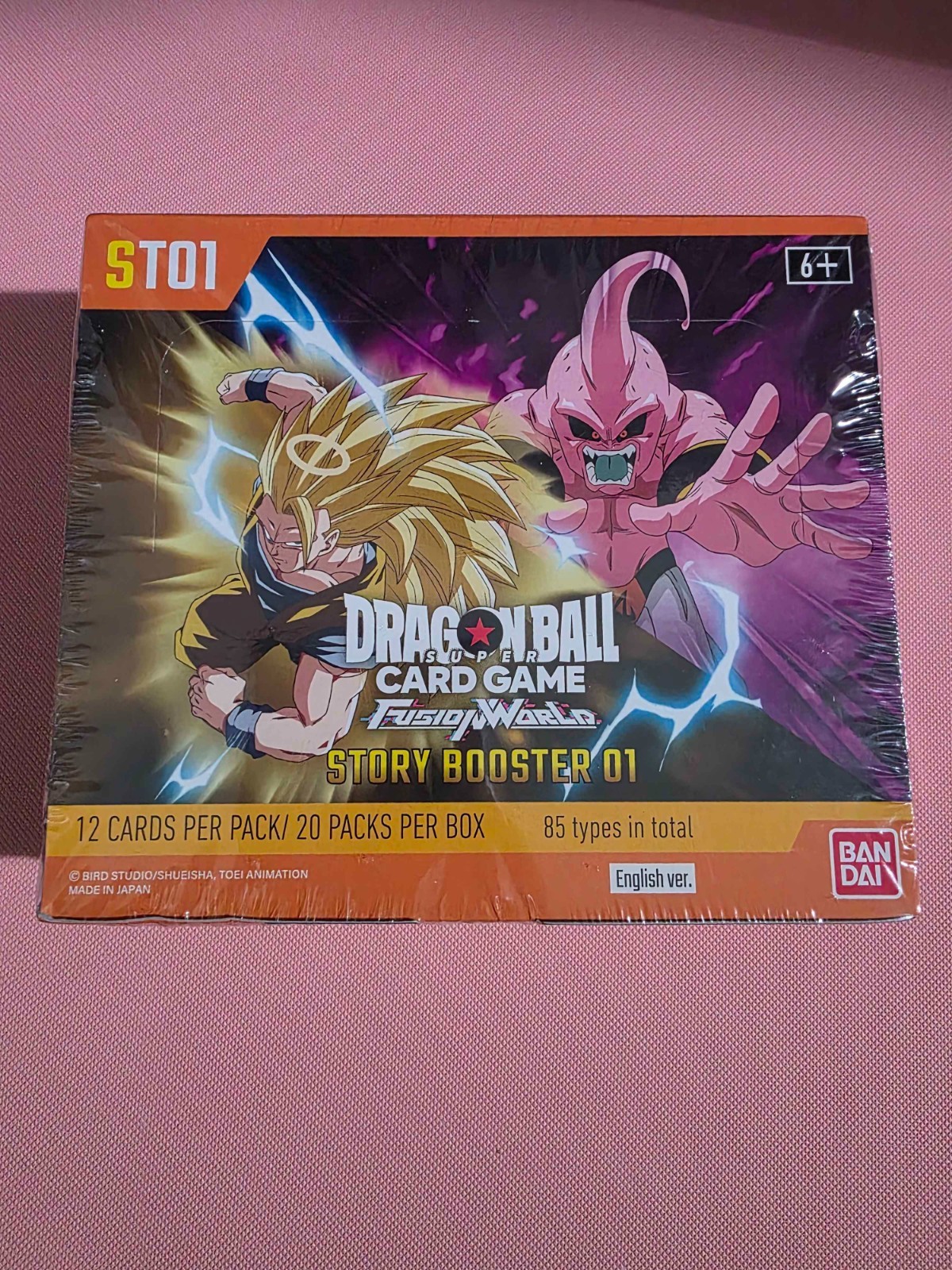 Dragon Ball Super Fusion World Story Booster 01 Booster Box ST01 English