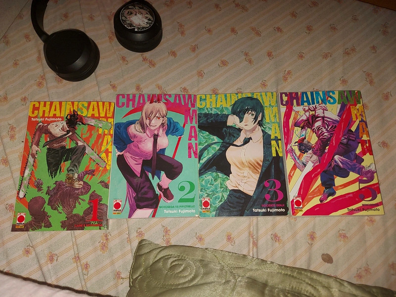 Chainsaw Man vol 1,2,3,5