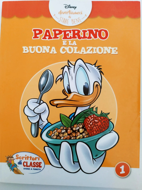 disney paperino e la buona collazione libro