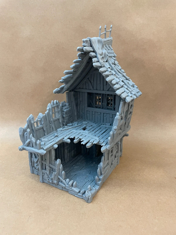 Turpertine Alley Ruin - Hexengarde - Excenografía Mordheim