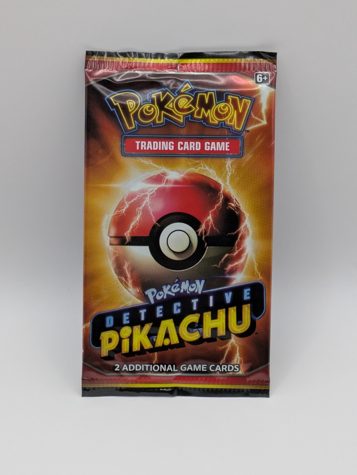 Pokemon Detective Pikachu Movie Booster Pack 2 carte (con SM190 Promo Holo Raro)