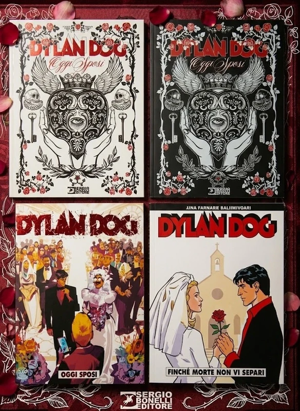 Lotto Dylan Dog "Oggi sposi" 3 variant Sergio Bonelli Editore + Variant 121