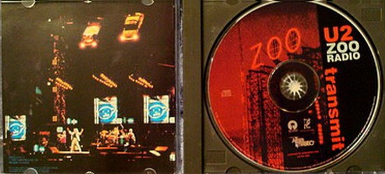 U2 RARE 1992 PROMO CD Zoo Radio Transmit