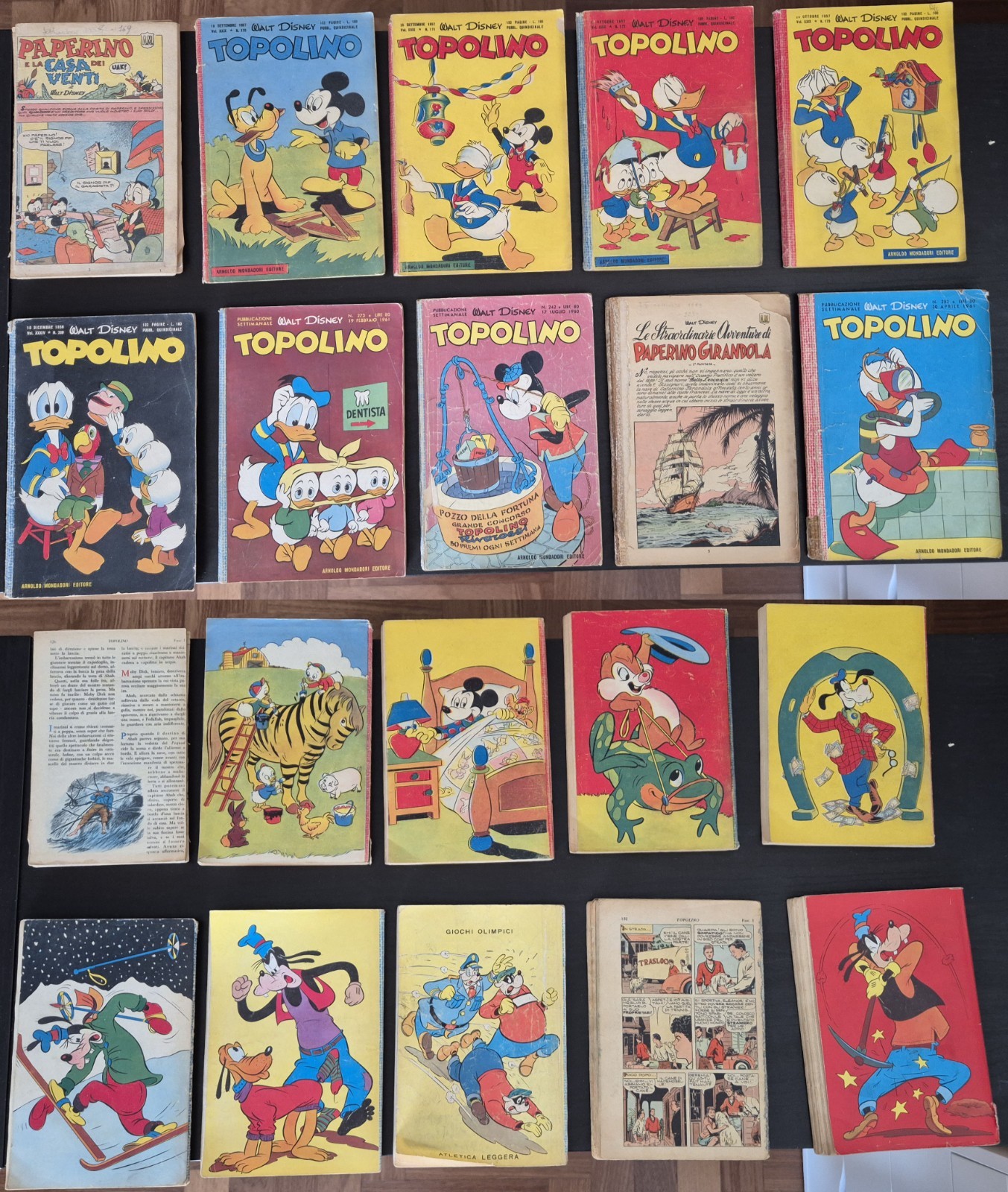 Topolino Disney n. 100-400 | Lotto da Collezione con n. 200 Raro