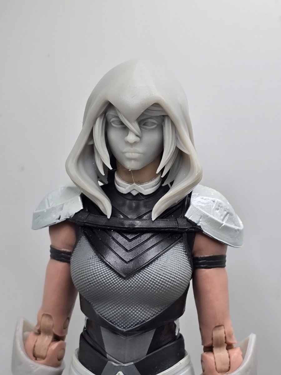 Stampa 3d RAVEN REBIRTH LARGE HEAD #2 1:10 Seleziona DC Multiverse ScalaE